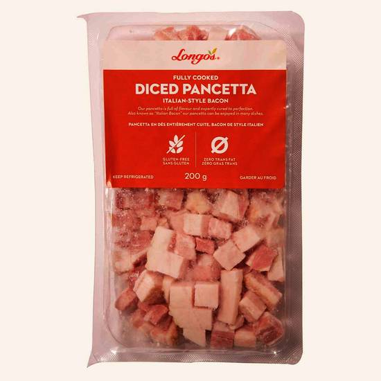 Longo's Diced Pancetta (200g)