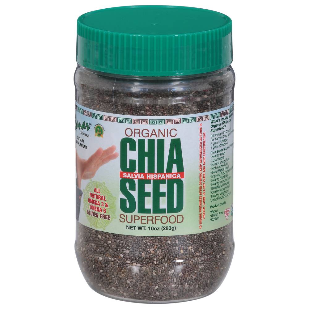 Sanar Naturals Organic Chia Seed (10 oz)