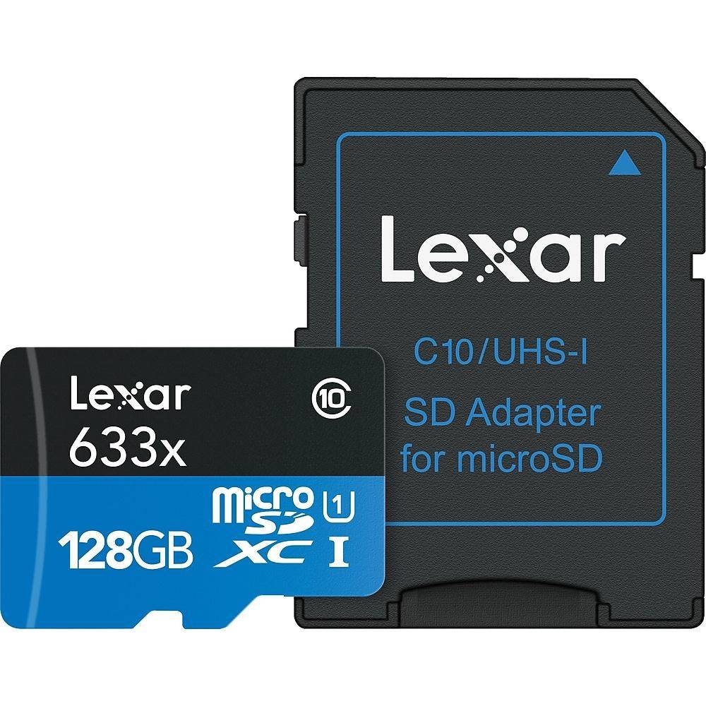 Lexar 128 Gb 633x Micro Sdxc High Speed Memory Card