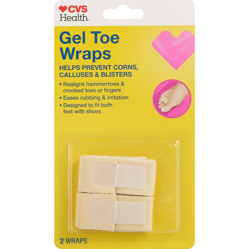 Cvs Health Toe Wrap Supports, 2 Ct