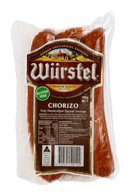 Wurstel Chorizo Handcrafted Spanish Sausage (300g)