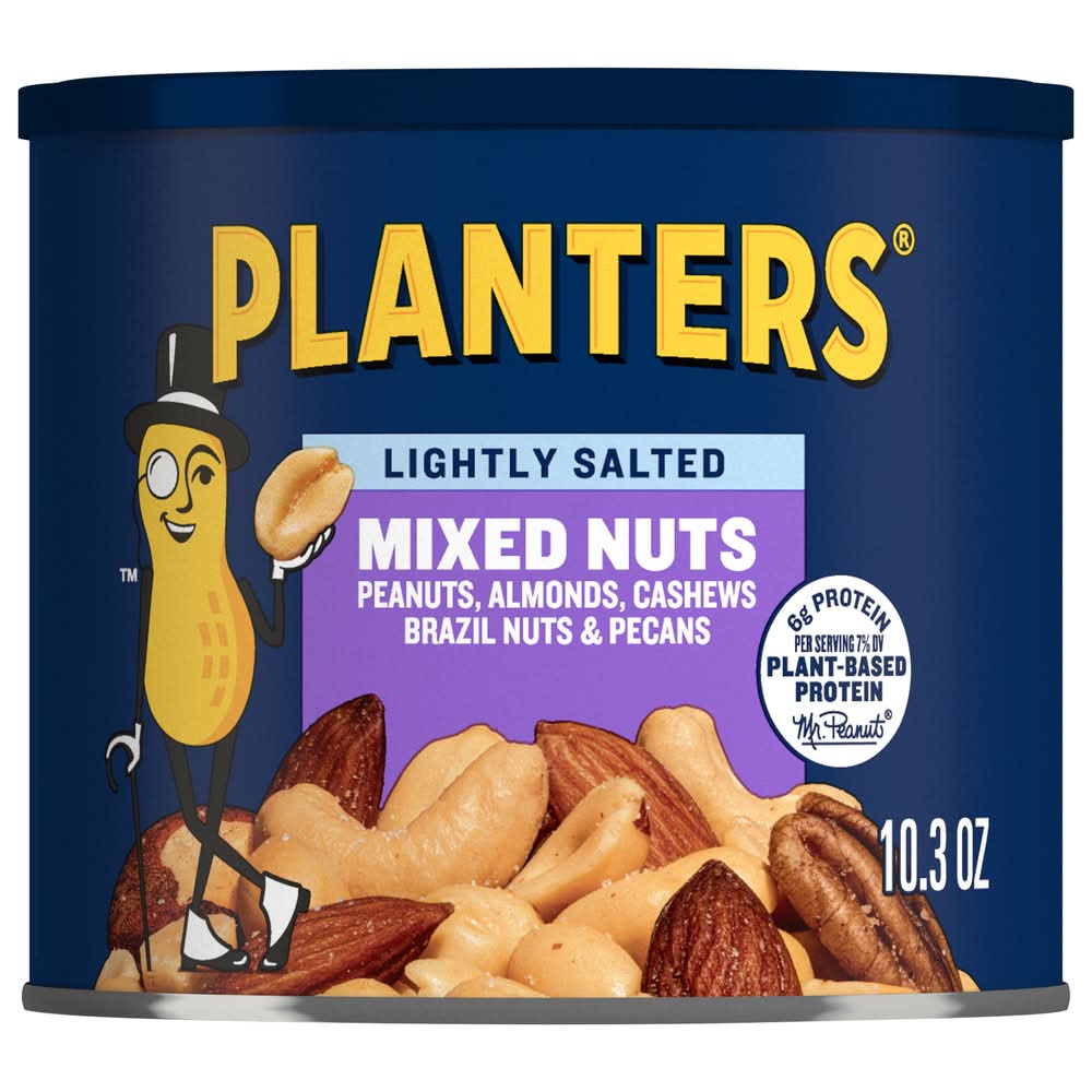 Planters Mixed Nuts, Lightly Salted (10.3 oz)