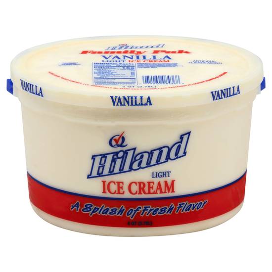 Hiland Light Ice Cream Family Pak (vanilla)
