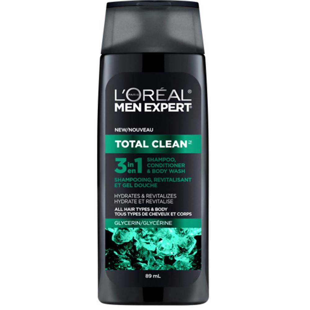 L'Oréal Men Total Clean, 3-in-1 (89 ml)