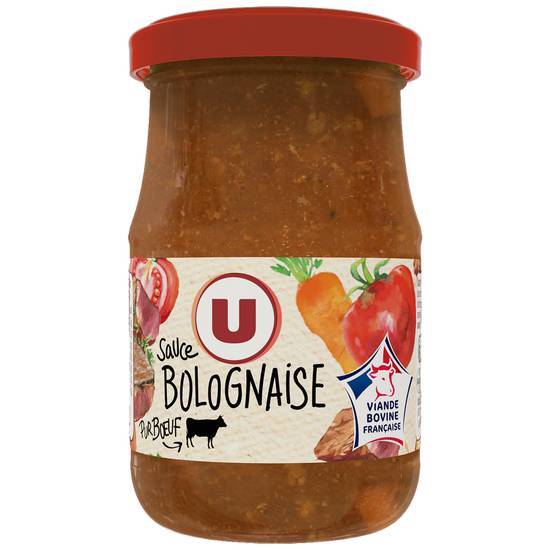 Les Produits U - Sauce bolognaise