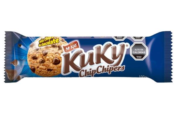 Galletas Kuky Chip Chipers Blanco 190g