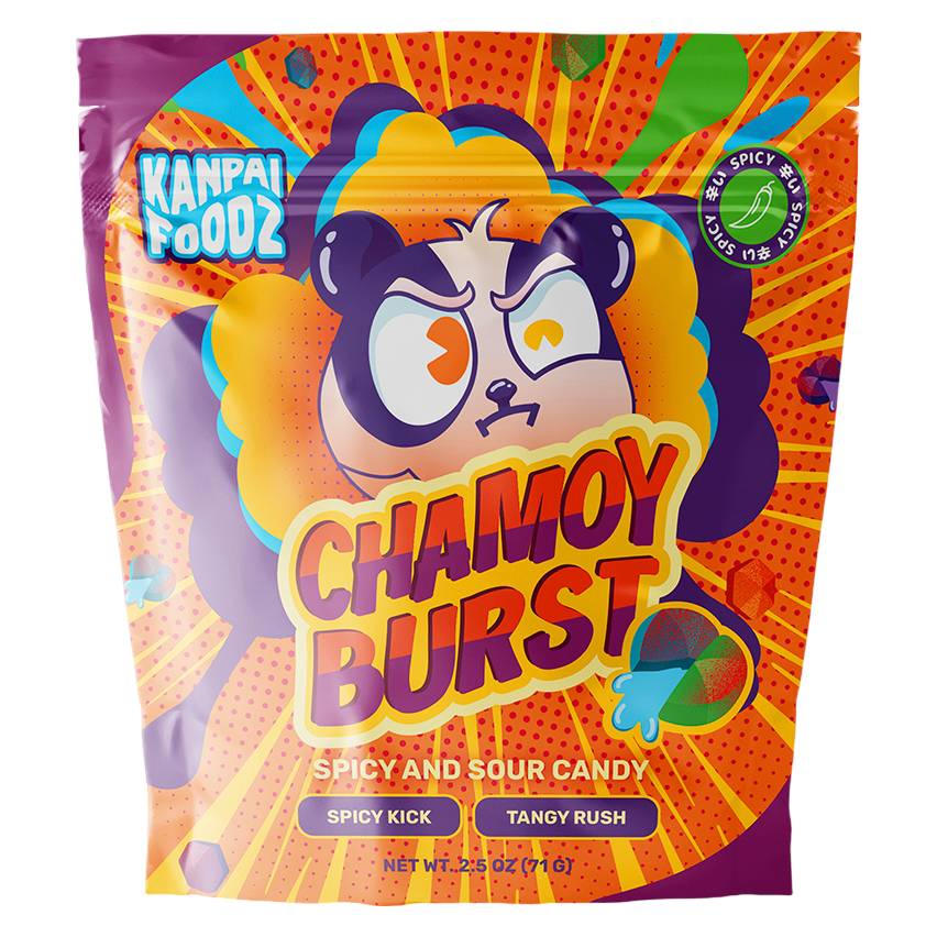 Kanpai Foodz Spicy & Sour Candy Chamoy Bursts (2.5 oz)