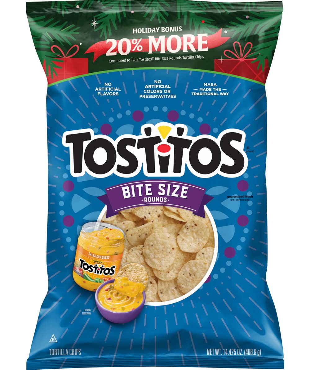 Tostitos Bite Size Rounds Tortilla Chips (14.43 oz)