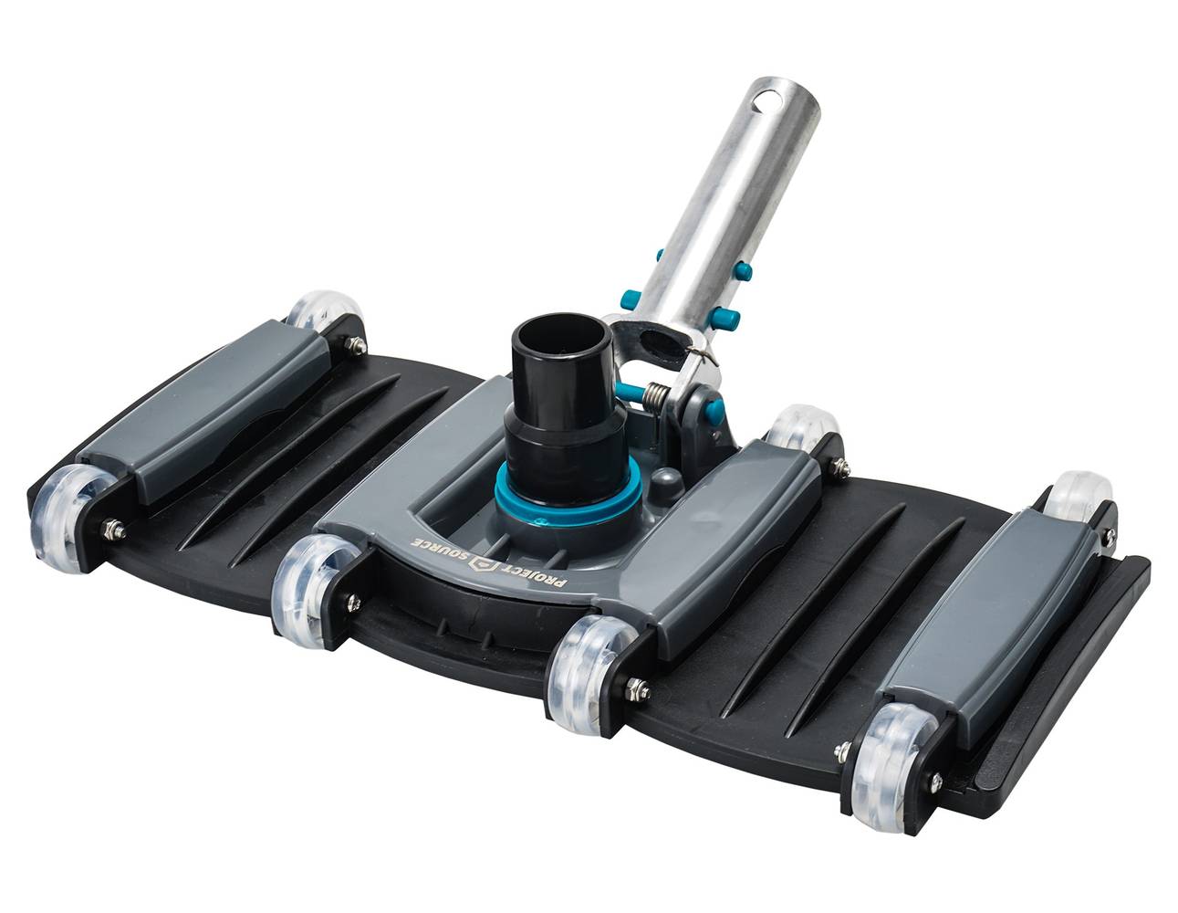 Project Source 14 Flexible Swivel -Handle Pool Vacuum Head with Wheels | VH302-PS