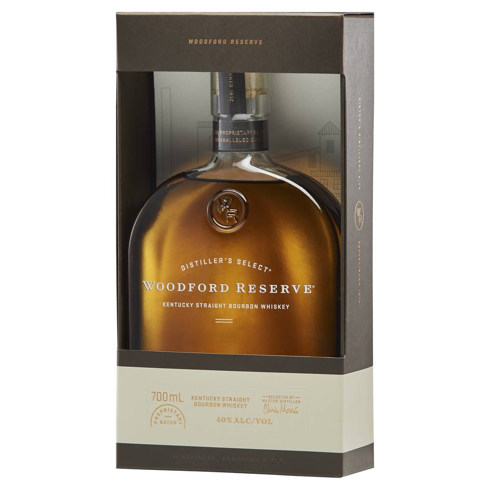 Woodford Reserve Kentucky Straight Bourbon Whiskey 700ml