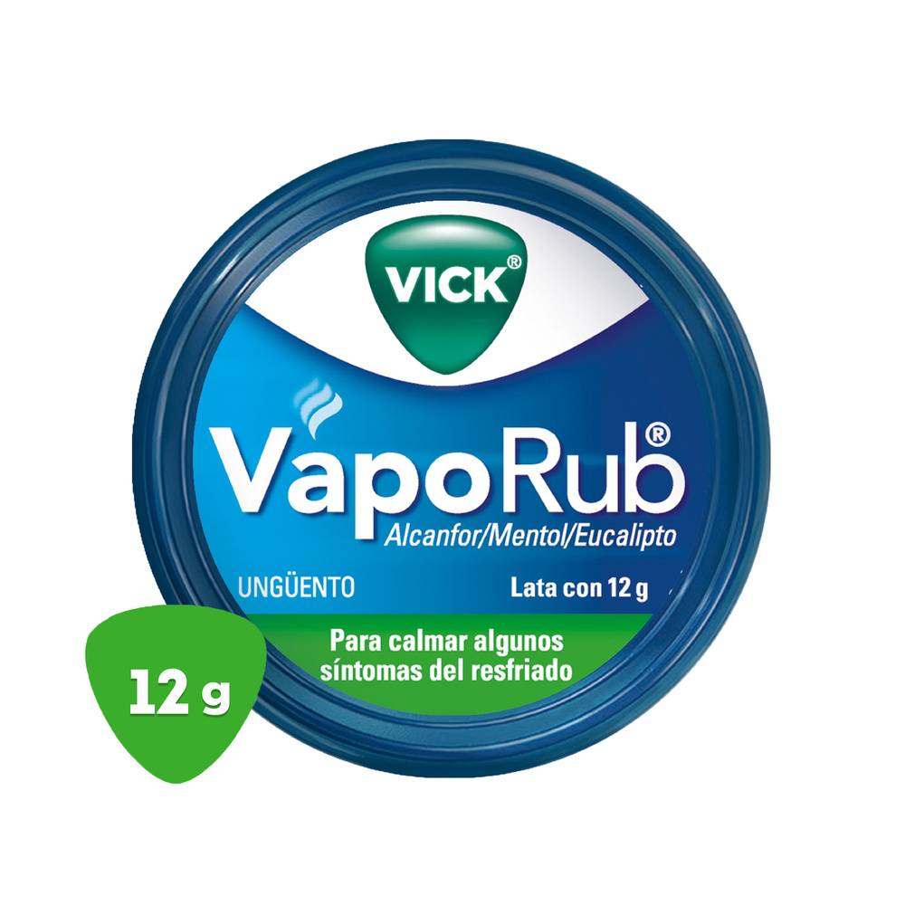 Vick ungüento vaporub (lata 12 g)