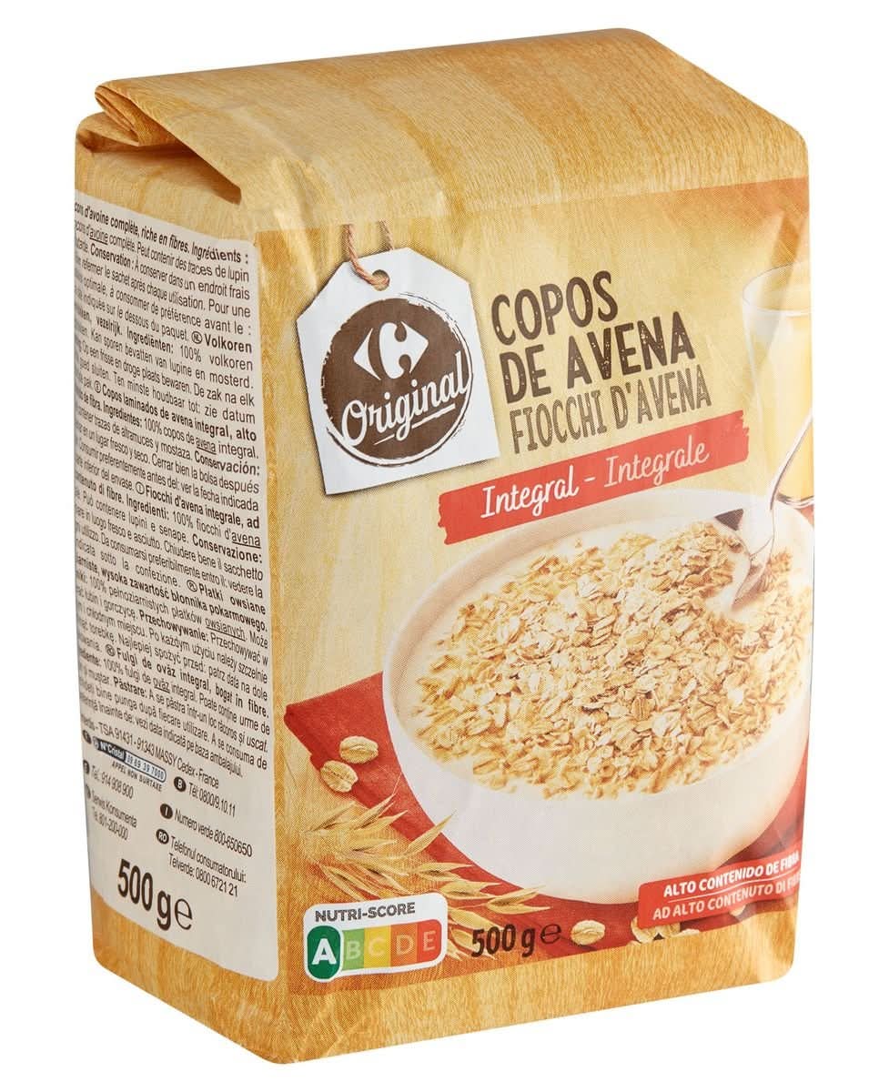 Carrefour Original Flocons d''Avoine Complète 500 g
