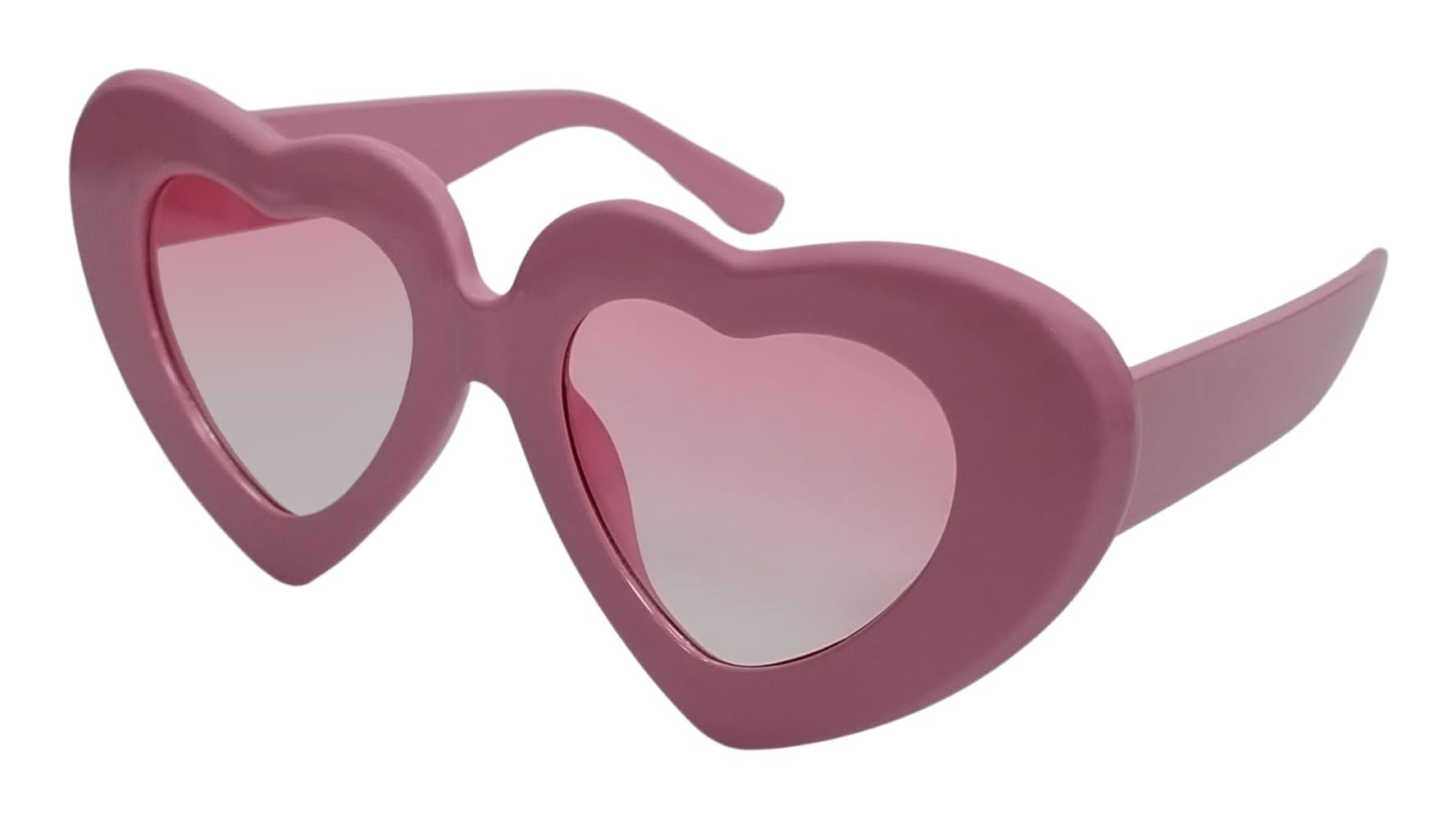 Valentine's Day Women's Heart Sunglasses Pink