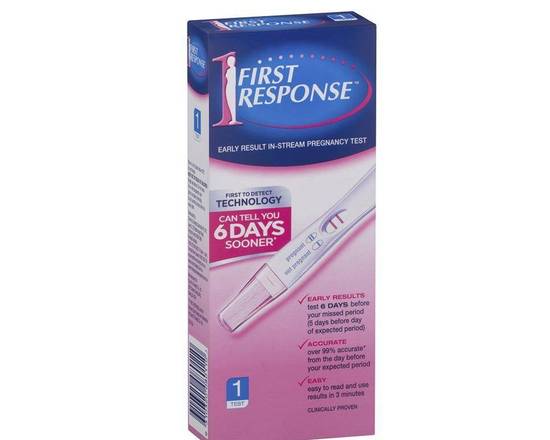 First Response Pregnancy Test Instream Test 1 Pack