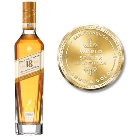 Johnnie Walker Aged 18 Years Blended Scotch Whisky