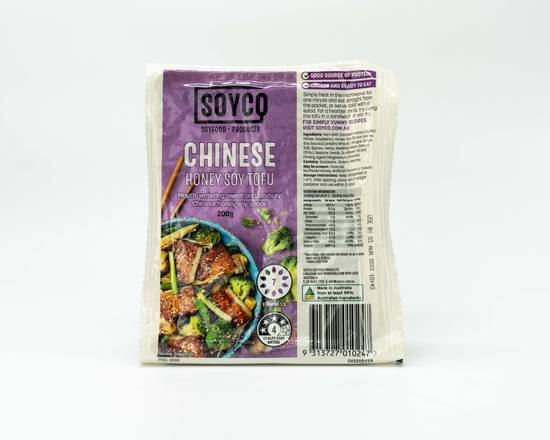 Soyco Tofu Chinese Honey Soy 200g