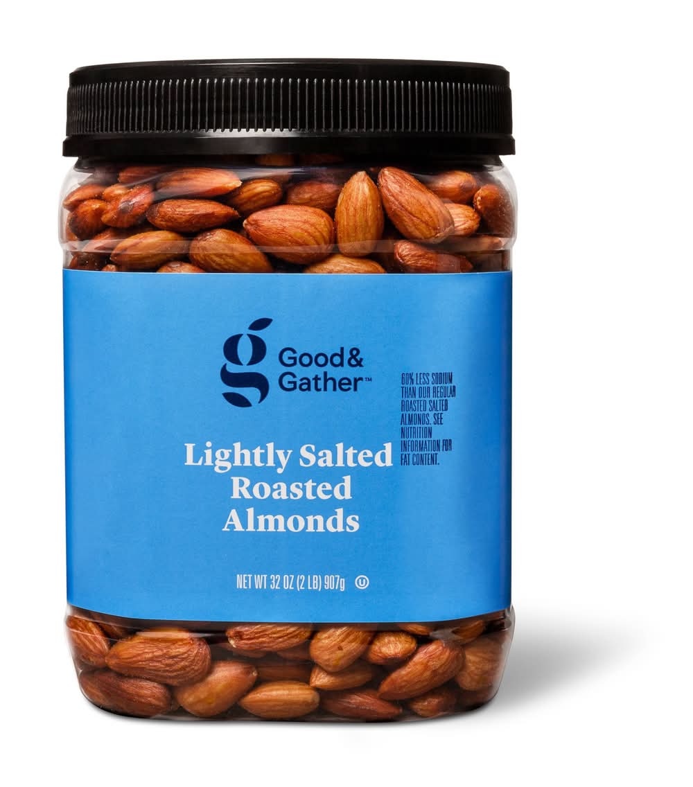 Good & Gather Lightly Salted Roasted Almonds (32 oz)