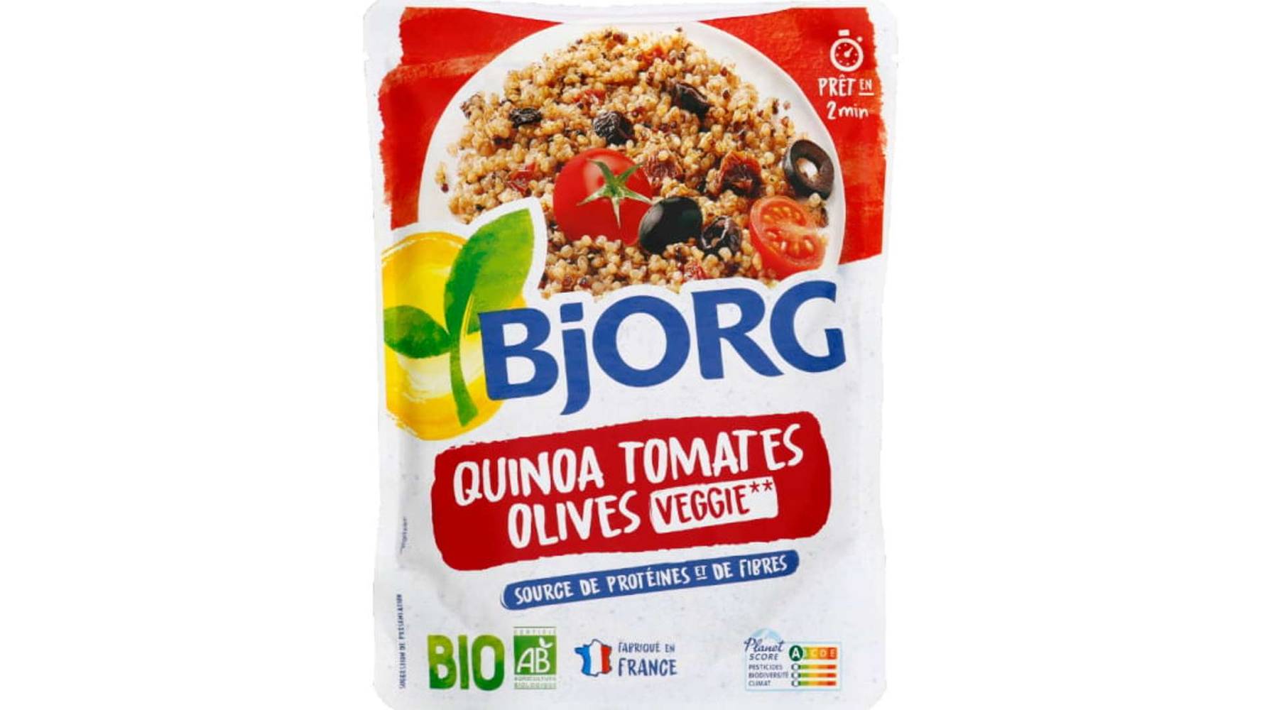 Bjorg - Quinoa tomates olives bio