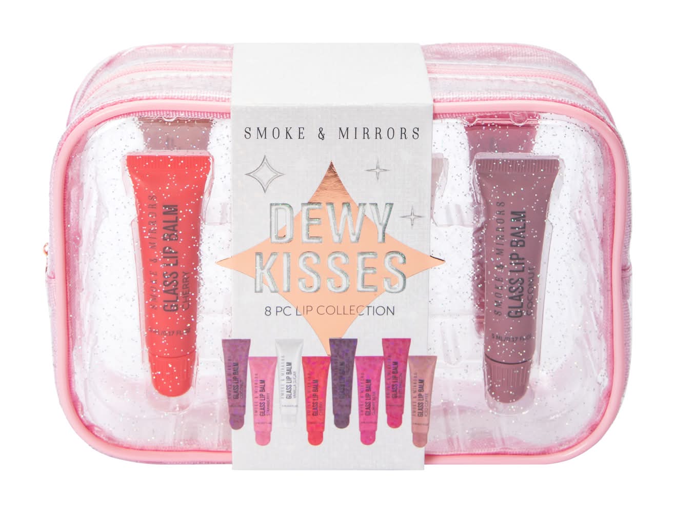 Smoke & Mirrors Dewy Kisses Lip Collection 8-Count