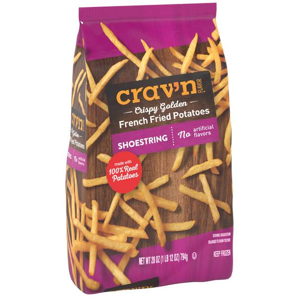 Crav'n Flavor Crispy Golden French Fried Potatoes (28 oz)