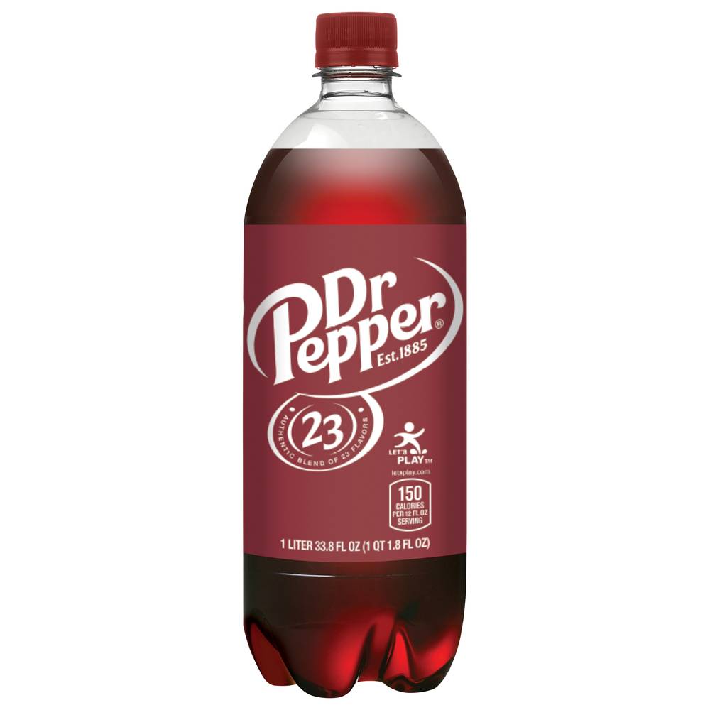 Dr Pepper Original Soda (33.8 fl oz)