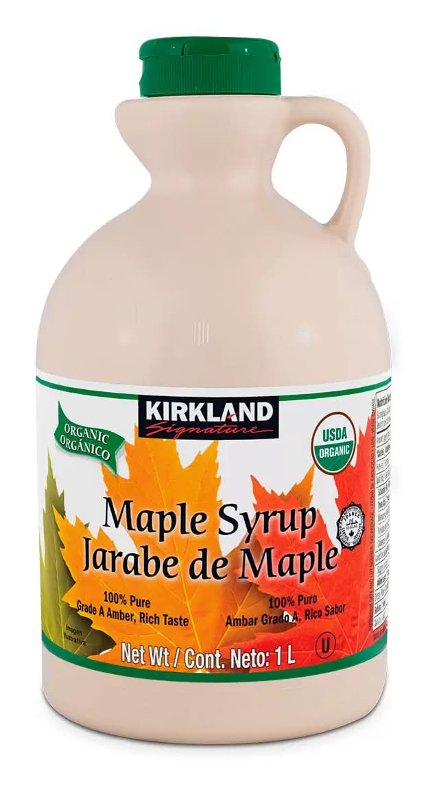 Kirkland Signature · Jarabe de maple orgánico (1 L)