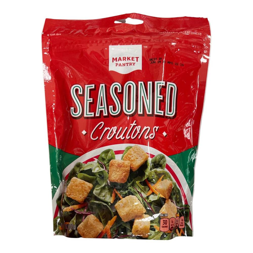 Market Pantry Seasoned Croutons (5 oz)