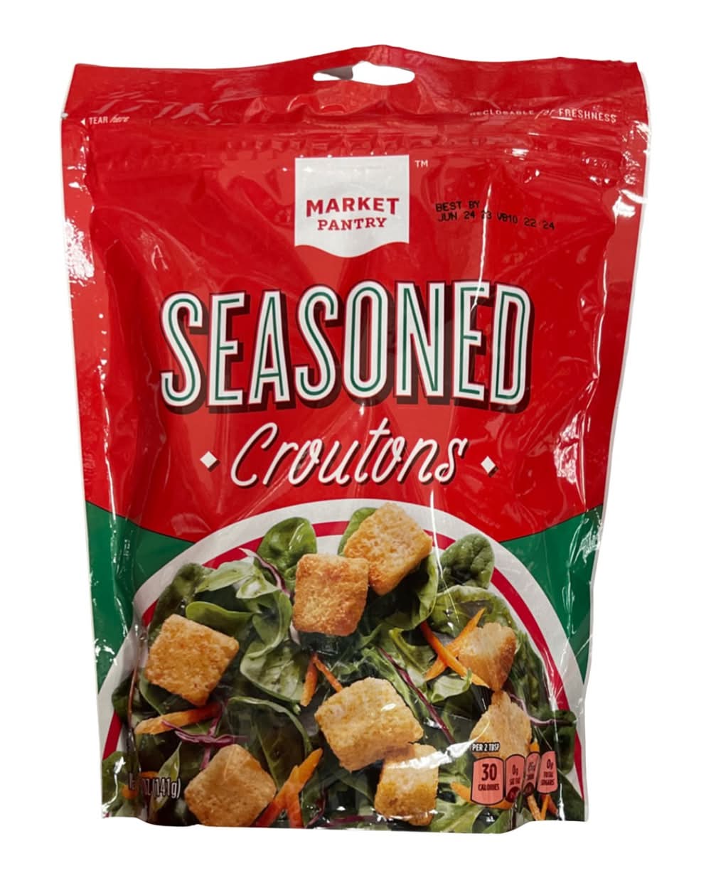 Market Pantry Seasoned Croutons (5 oz)