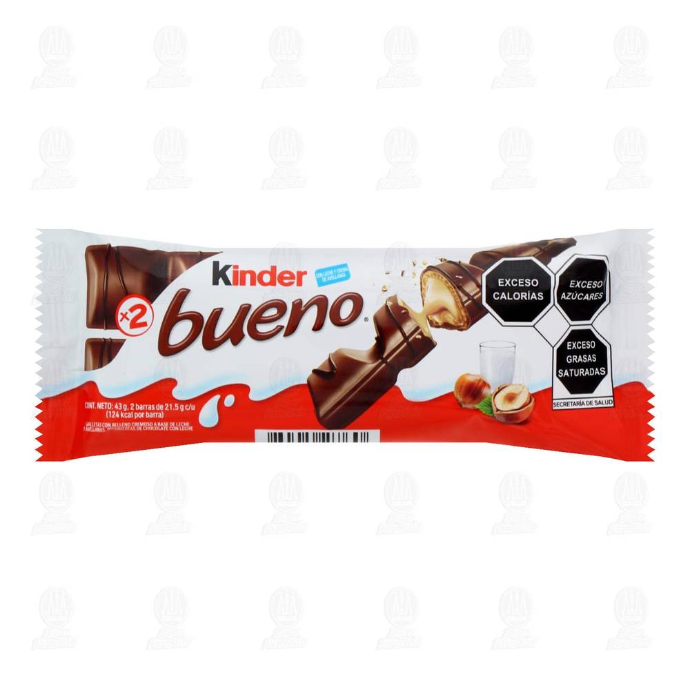 Kinder · Chocolate bueno relleno (2 un)