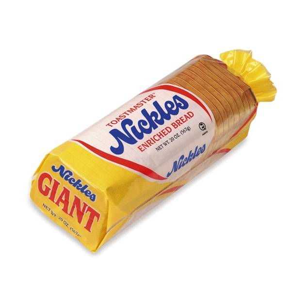 Nickles Giant White Bread (1.25 lbs)