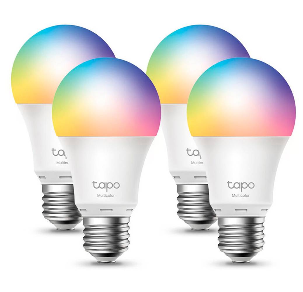 Tapo Kit focos inteligentes Wi-Fi, multicolor (4 un)
