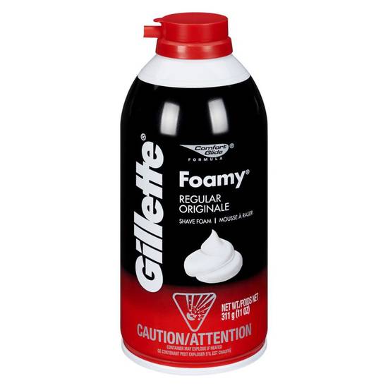 Gillette mousse à raser originale, foamy (311 g) - foamy shave cream (311 g)