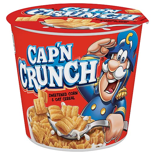 Cap'n Crunch's Sweetened Corn and Oat Cereal