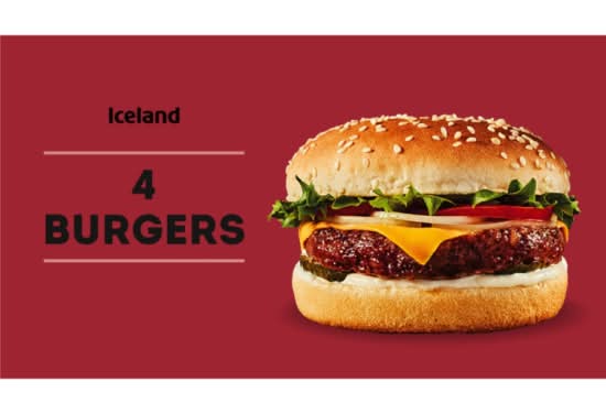 Iceland Burgers (4 pack)