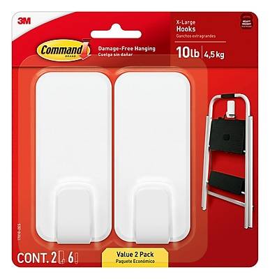 Command White Xl Hook (2 ct)