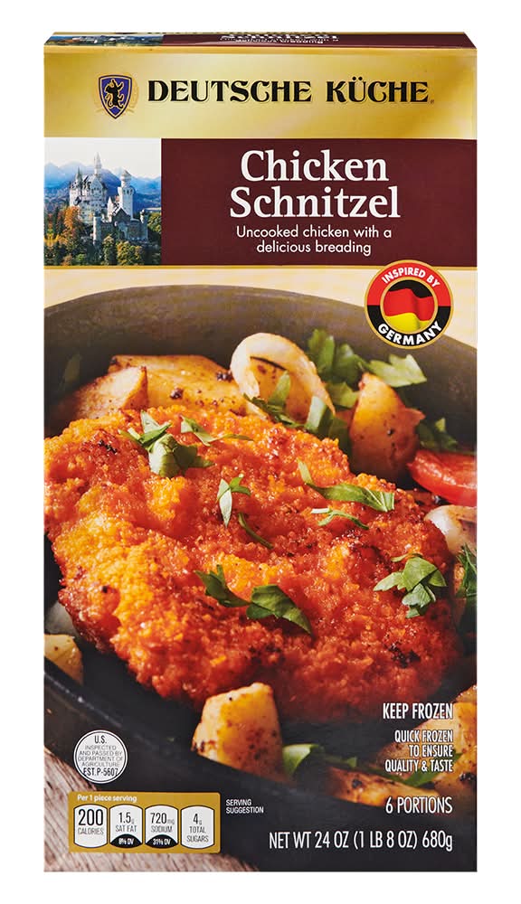 Deutsche Küche Schnitzel, Chicken (24 oz)
