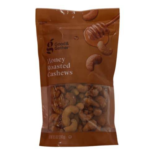 Good & Gather Roasted Cashews, Honey (8.5 oz)