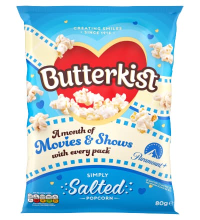 Butterkist Simply Salted Popcorn (80g)