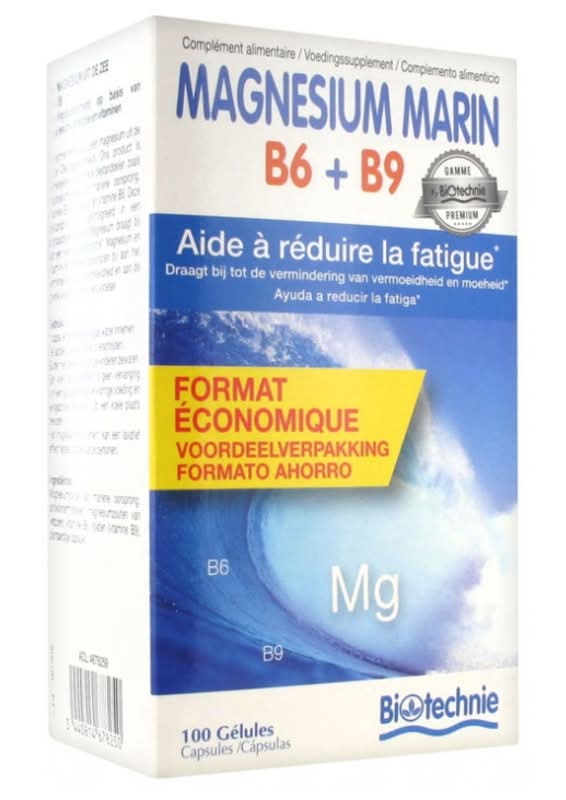 Magnesium marin b6 x100 - BIOTECHNIE