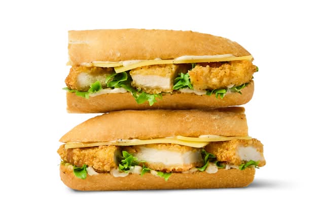 Chicken and Cheese Baguette