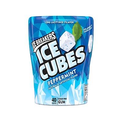 Ice Breakers Mints Peppermint Flavored Sugar Free Chewing Gum (40x 3.24oz counts)