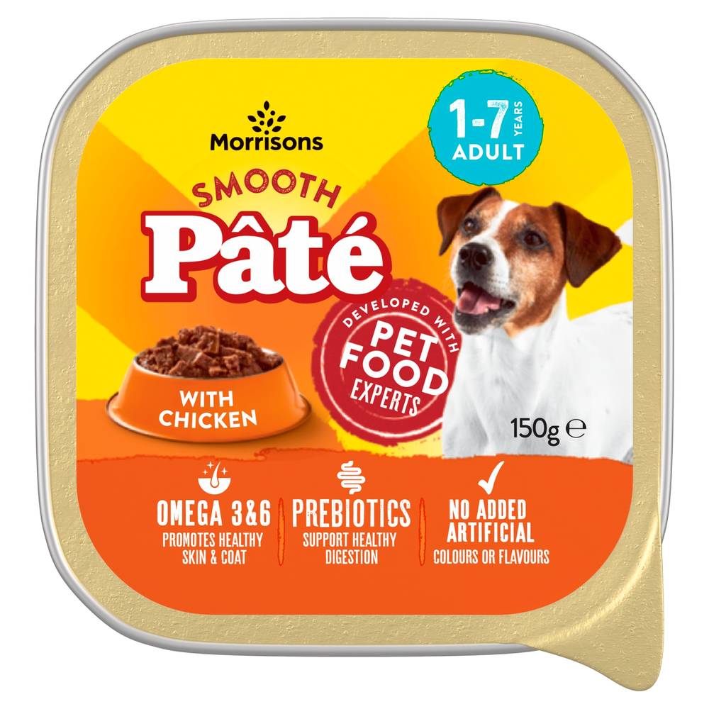 Morrisons Dog Food Chicken Pate 150G