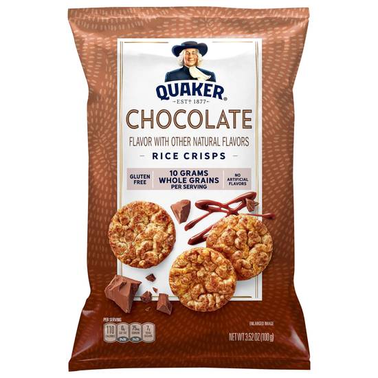 Quaker Gluten Free Chocolate Rice Crisps