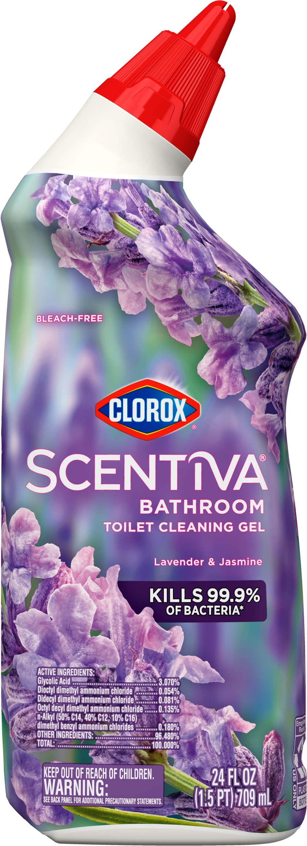 Clorox Toilet Cleaning Gel, Lavender-Jasmine (24 fl oz)