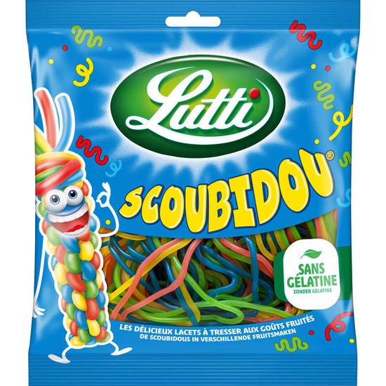LUTTI - Bonbons Scoubidou lacets fruités - 200g