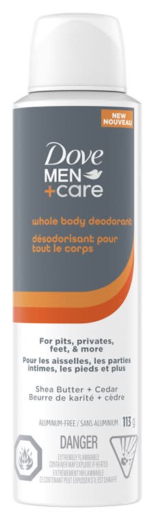 Dove Menc.Déso.Corp.Vap.Karité+Cèd. 113G - Menc.Shea Cedar Body Deo.1