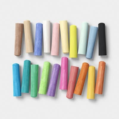 Sun Squad Washable Sidewalk Chalk (20 ct)