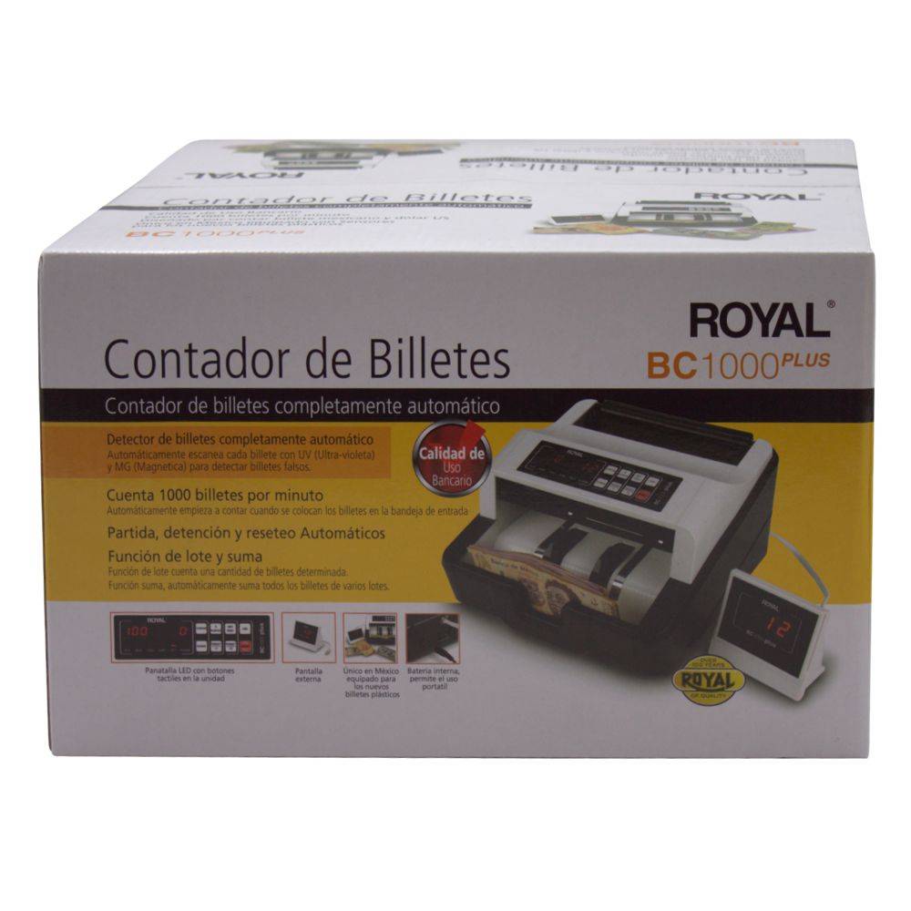 Royal contador de billetes automático (caja 1 pieza)