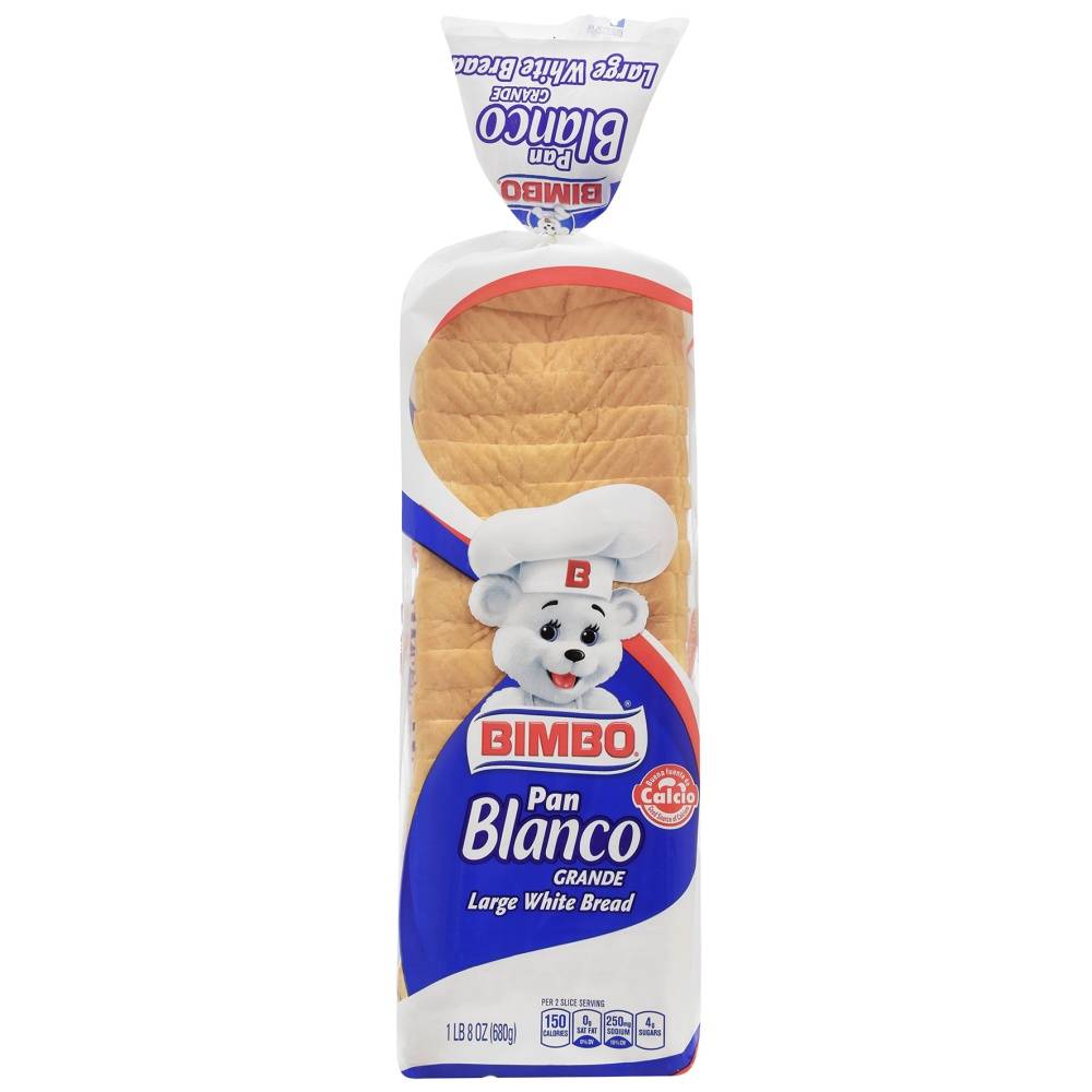 Bimbo Large White Bread (1.5 lbs)