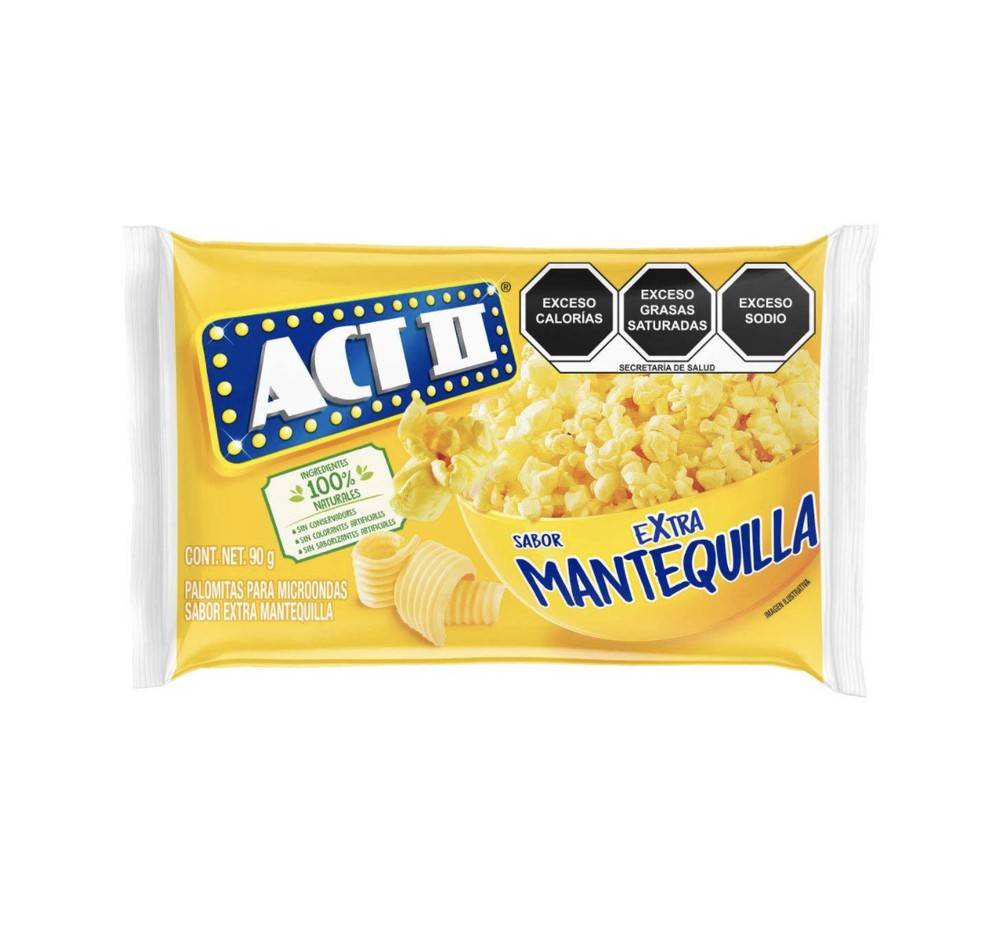 Act ii palomitas sabor extra mantequilla (sobre 90 g) | Delivery Near You |  Uber Eats